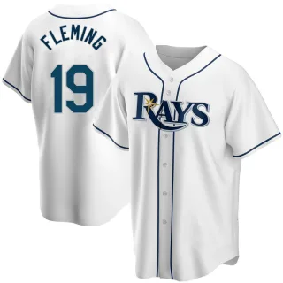 Josh Fleming 31 Tampa Bay Rays Navy Alternate Jersey - Dingeas